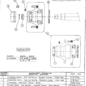 VARAOSAT FAD NAPAAN Ø80mm 160/205/6pultti A=420mm A806072