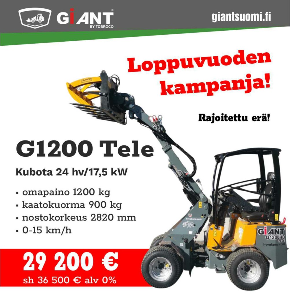 Loppuvuoden Giant kampanja!